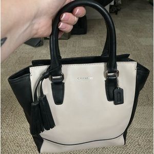 Coach leather bag